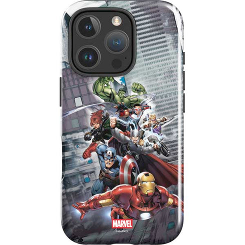 Marvel Avengers Attack iPhone 16 Pro Max Impact Case